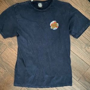 Black Santa Cruz T-shirt